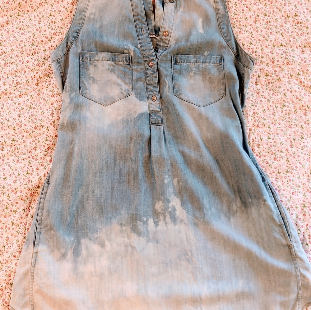 Anthropologie Holding Horses denim dress. Size 10.